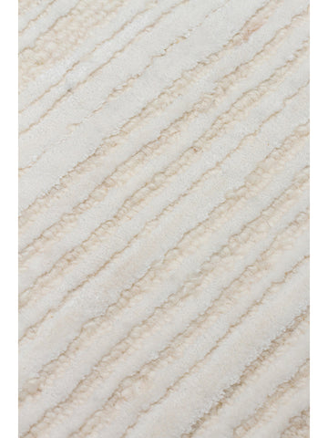 Tapete artesanal da série Palermo, mistura de lã e TENCEL™ CREAM
