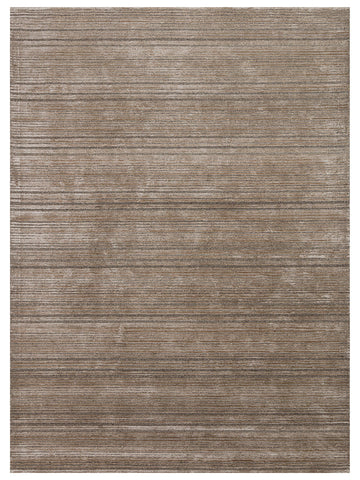 Tapete artesanal da série Palermo, mistura de lã e TENCEL™ GREY