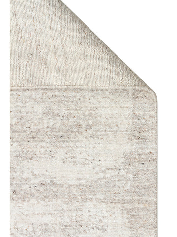 Palette Serisi %100 Naturel Yün Viskon Pamuk El Dokuma İskandinav Salon Oturma Odası Halı BEIGE - Carpetdocia