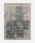 Palette Series 100% Natural Wool Viscose Cotton Handwoven Scandinavian Living Room Sitting Room Rug COALD