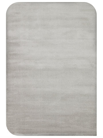 Peace Art Hav Toz Vermez Yumuşak Tuşeli Zarif Shaggy Halı 05 GREY - Carpetdocia