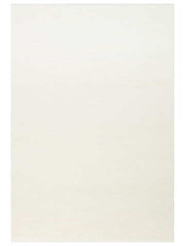 Peace Hav Toz Vermez Yumuşak Tuşeli Zarif Shaggy Halı 01 WHITE - Carpetdocia