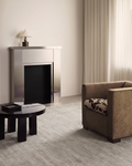 Portofino Series 100% Natural Viscose Wool Cotton Handwoven Modern Living Room Carpet SILVER