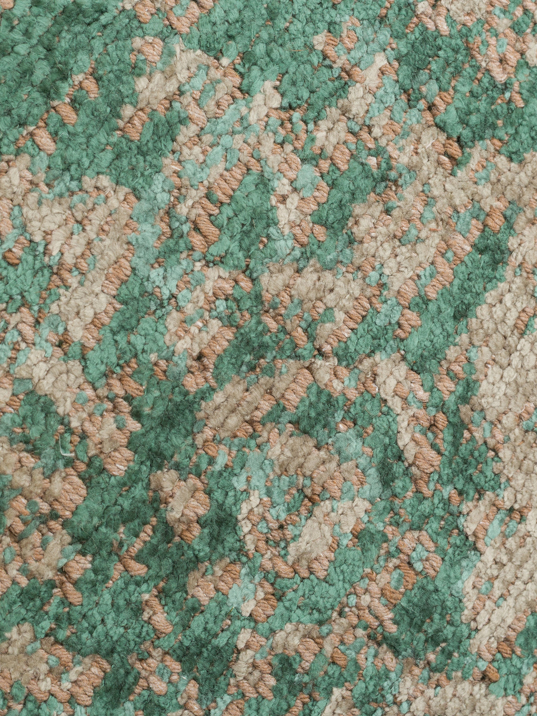 Ruggadocia Aqua Çiçek Desenli Halı detay