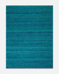 Silk Road Series 100% Silk Handwoven Kilim AQUA